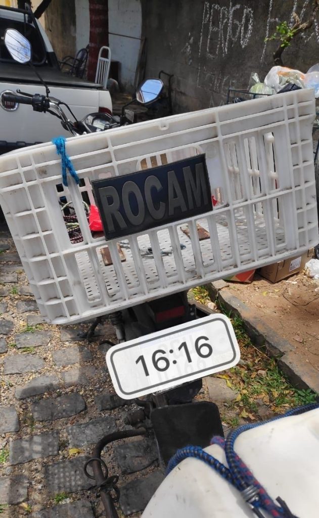 ROCAM recupera motocicleta que havia sido roubada momentos antes em Parnamirim/RN