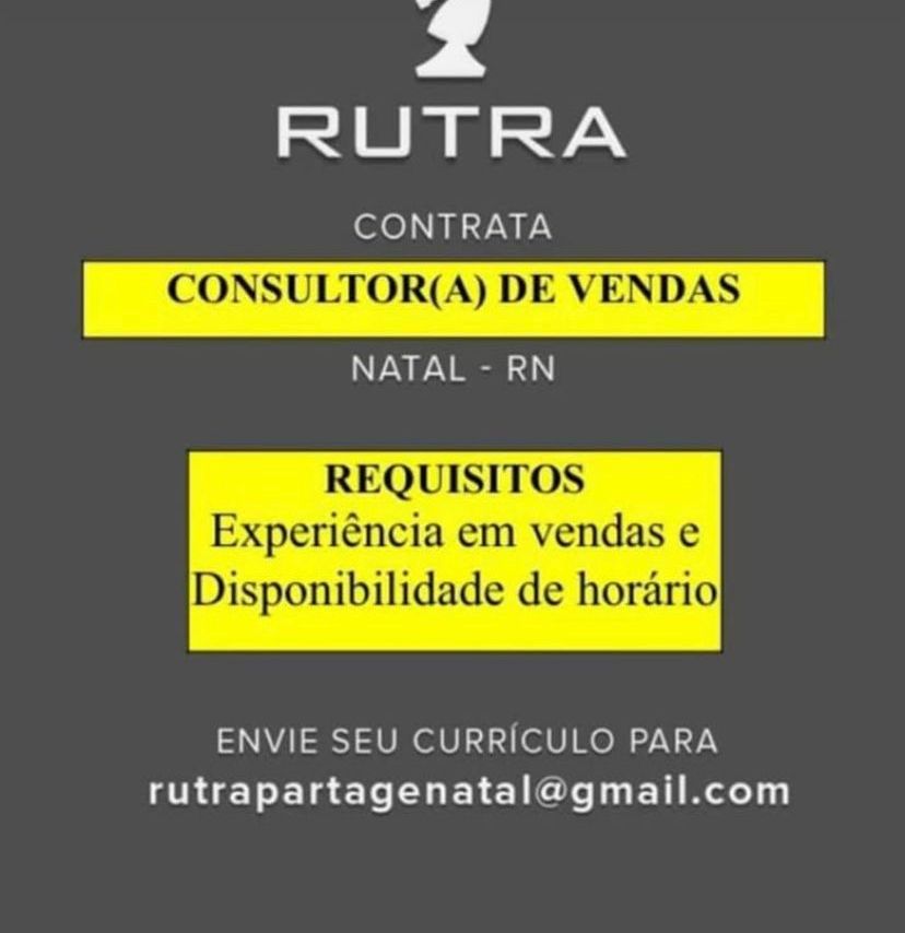 Consultor(a) de Vendas