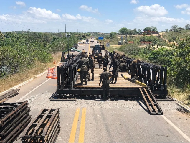 Trecho da BR-101 volta a ser interditado na Grande Natal