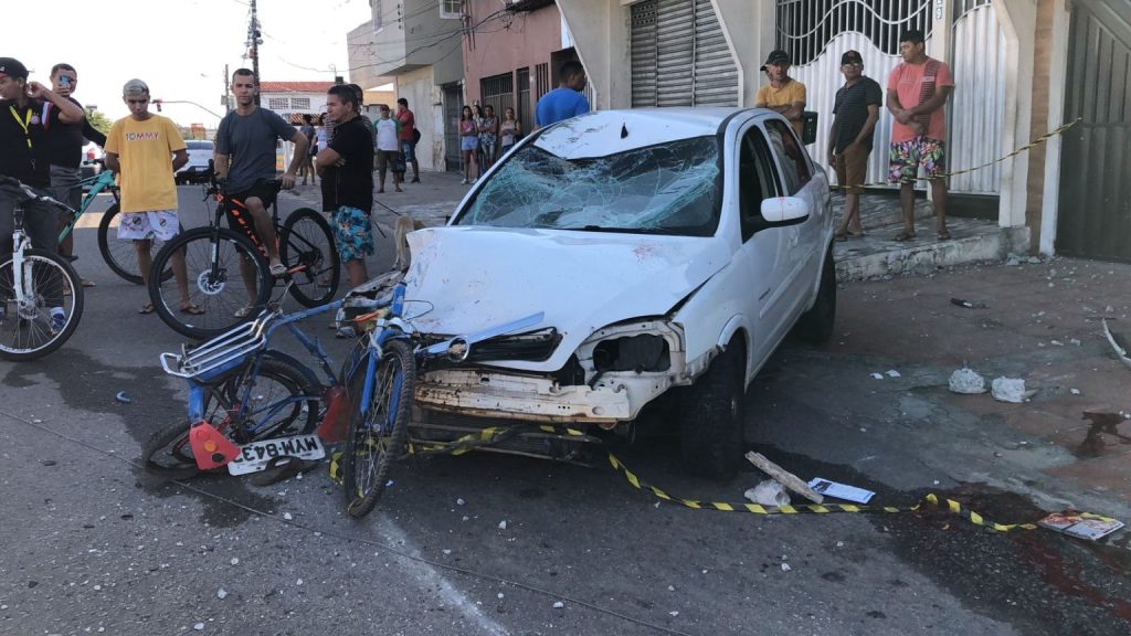 Ciclista de 67 anos morre após ser atingido por carro na zona Oeste de Natal