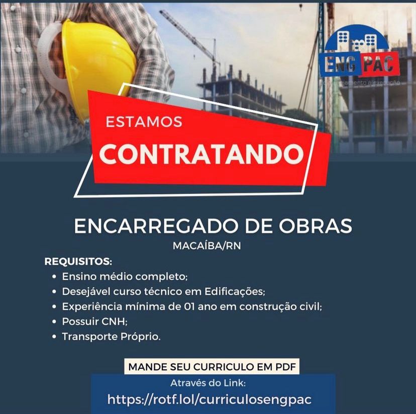 Encarregado de Obras