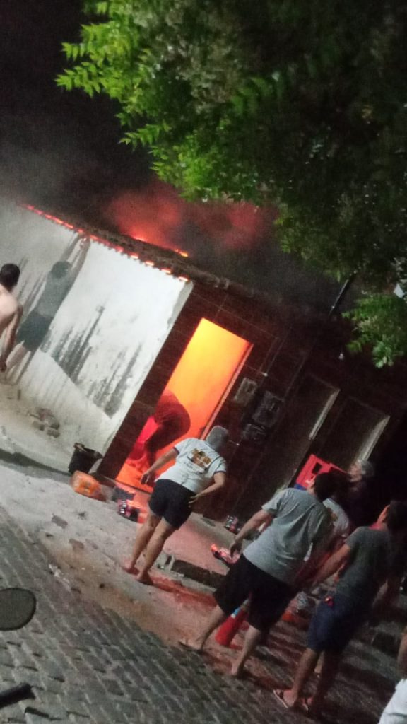 Curto na rede elétrica provoca incêndio em hamburgueria na zona oeste de Caicó; ‘Prejuízo incalculável”