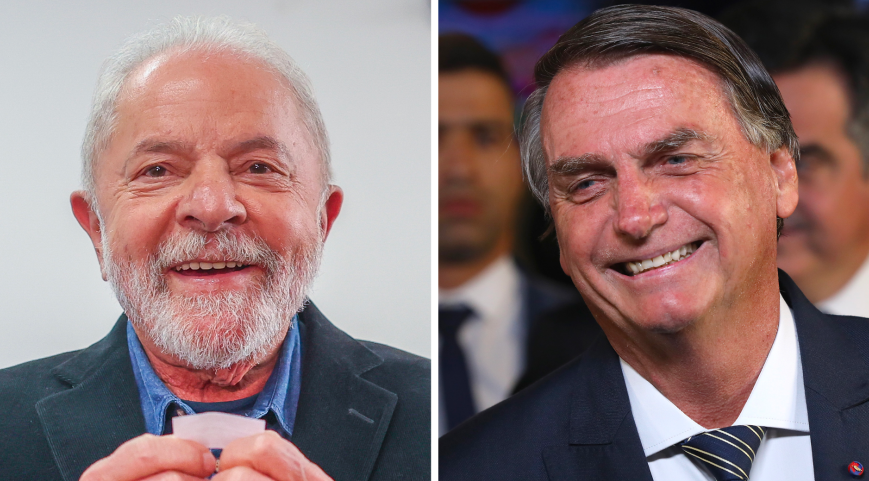 No último dia com comícios liberados, Lula dá entrevista e Bolsonaro faz atos no Rio