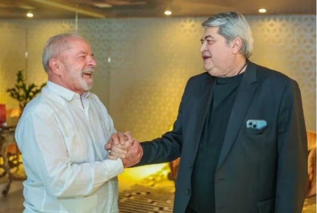 Datena se explica após reunião com Lula: “Não apoio ninguém na eleição”