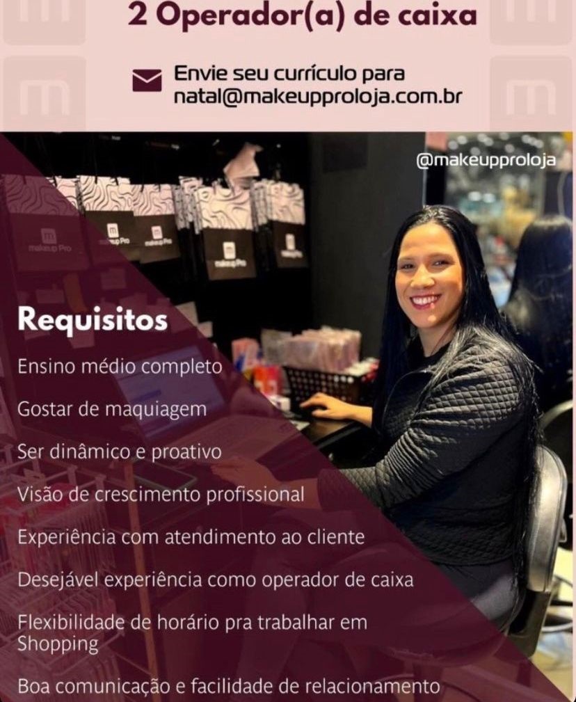Operador(a) de Caixa