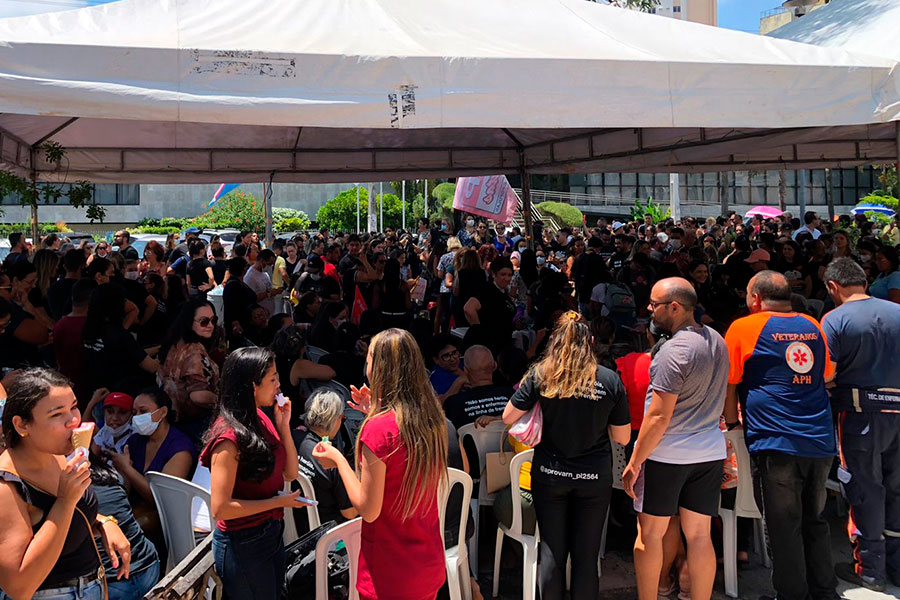 Servidores da saúde do RN realizam paralisação de 24h nesta quarta (19)