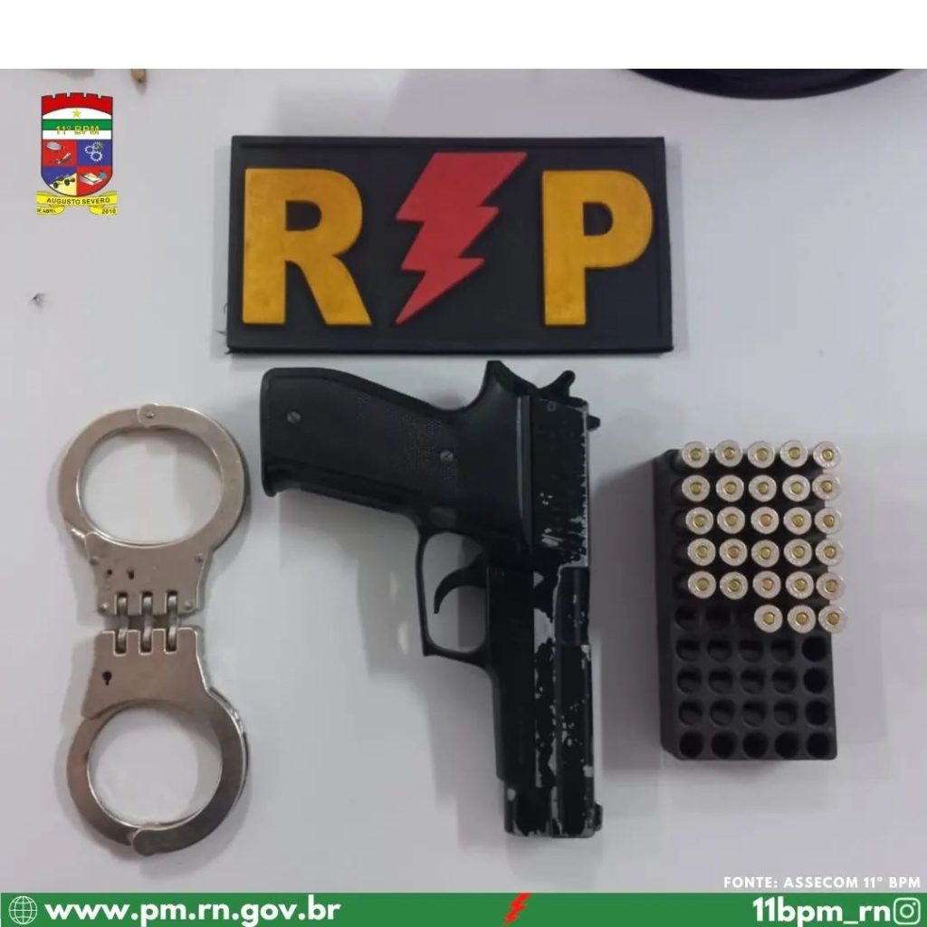 Polícia Militar prende homem por violência doméstica em Macaíba