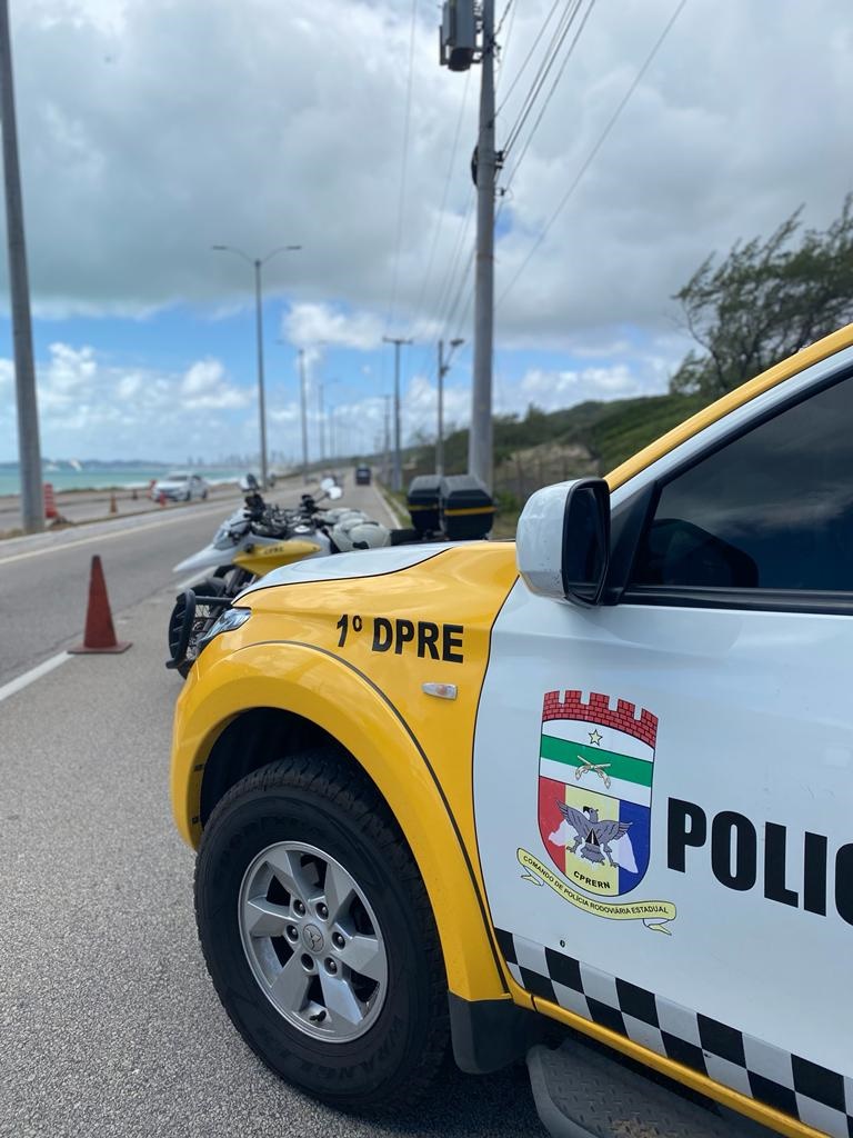 Esquadrão Águia da Polícia Rodoviária Estadual efetua prisão por embriaguez ao volante em Parnamirim/RN