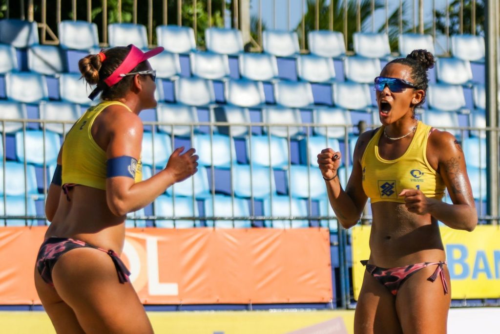 Atleta potiguar é vice-campeã na 12ª etapa do Circuito Brasileiro de Vôlei de Praia