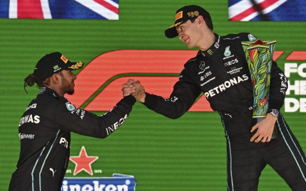 Russell faz dobradinha com Hamilton no GP de São Paulo e fatura 1ª vitória na F-1