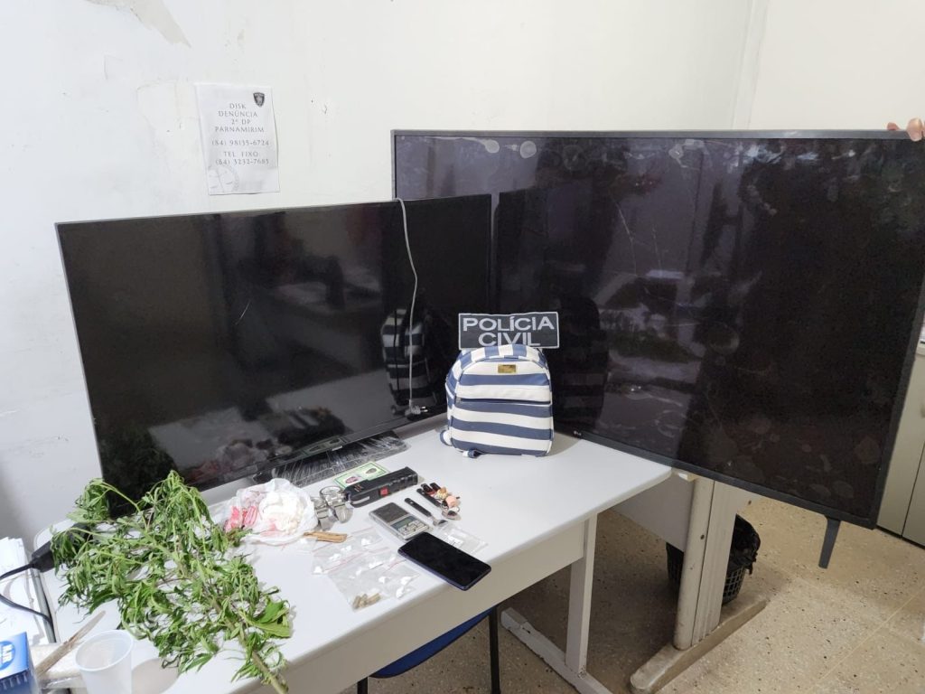 Polícia Civil recupera objetos roubados e apreende adolescente em Nova Parnamirim