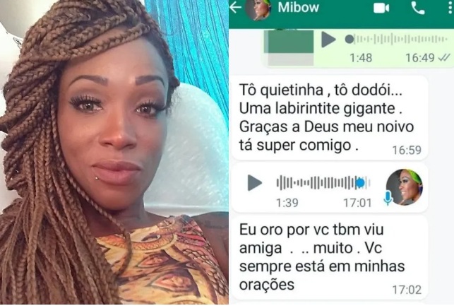 Musa do ‘Caldeirão’ usou WhatsApp para fazer alerta de que não estava bem pouco antes de morrer