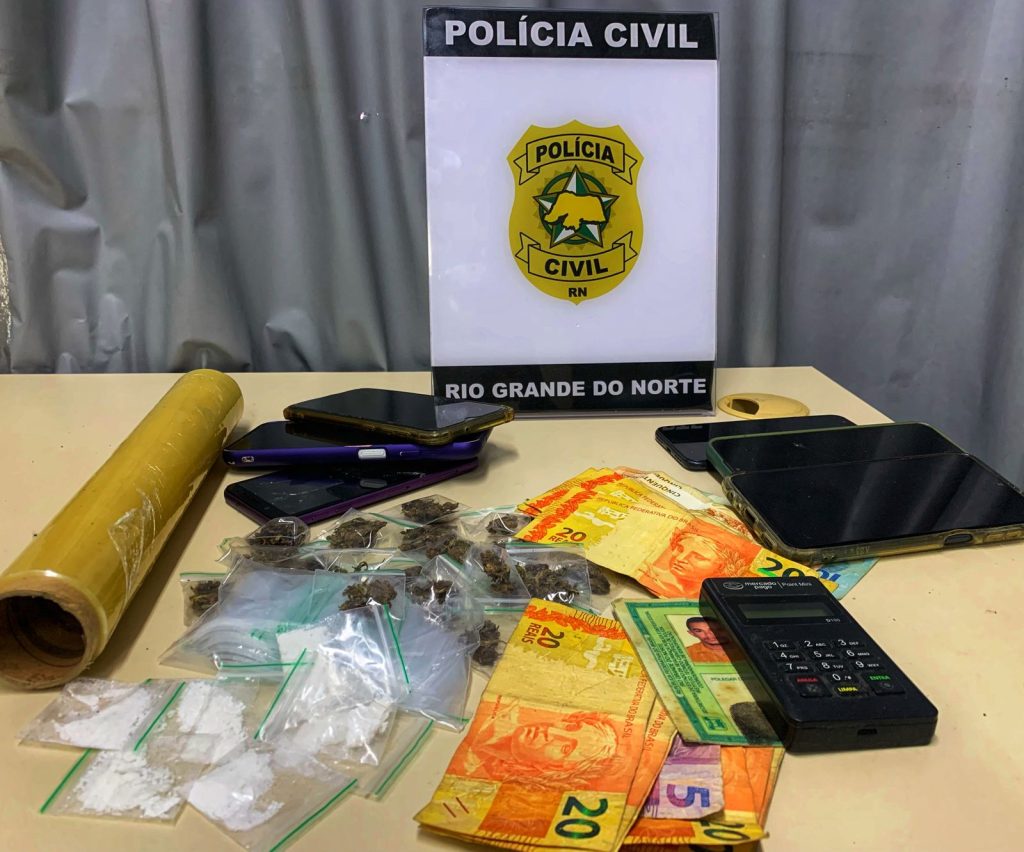 Polícia Civil deflagra 2ª fase da Operação “Boca Miúda” e apreende drogas em Natal