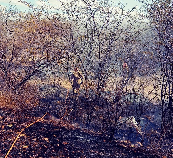 Sesap alerta para riscos à saúde no período de queimadas e incêndios no RN