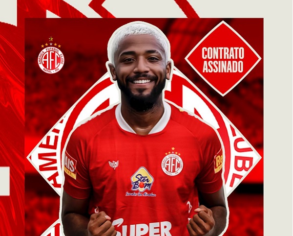 América anuncia a contratação do lateral esquerdo Luiz Paulo