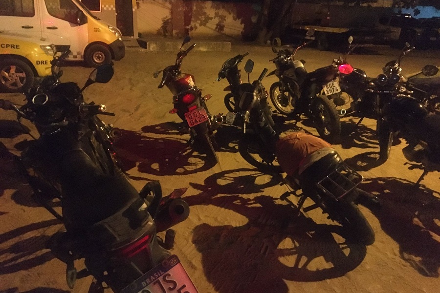 CPRE deflagra Operação Sossego e apreende 23 motos com escapes barulhentos em Natal