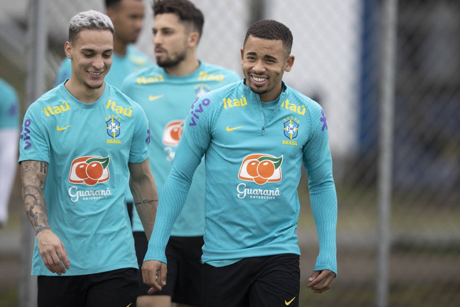 Em Turim, Seleção Brasileira faz 1º treino de preparação para Copa sem Neymar