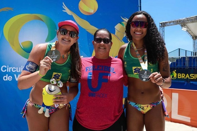 Atleta potiguar é eleita revelação do Circuito Brasileiro de Vôlei de Praia