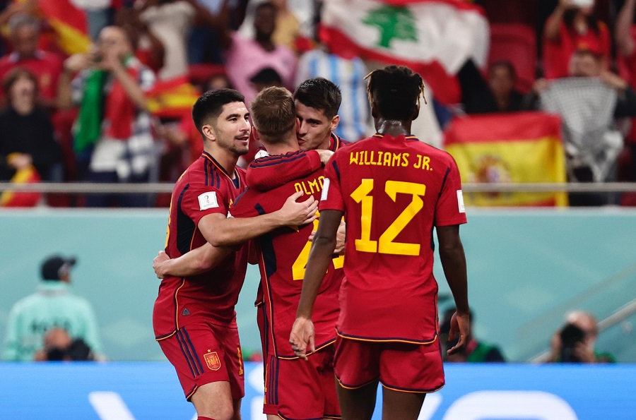 Espanha goleia por 7 a 0 em sua estreia na Copa do Catar