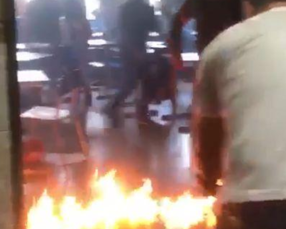 RJ: jovem ateia fogo em sala de aula e tenta impedir saída de alunos