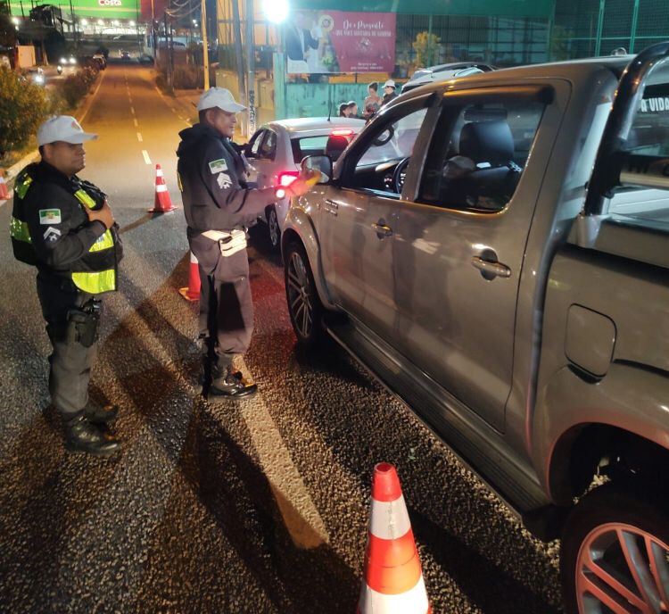 Seis condutores são presos por embriaguez ao volante em Natal