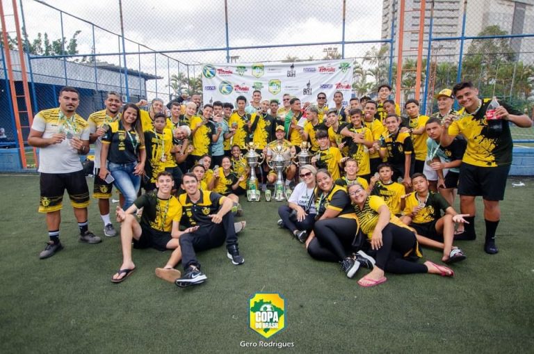 É DO RN: Escolinha Dortmund conquista Copa do Brasil de Fut7 nas categorias sub-15 e sub-17