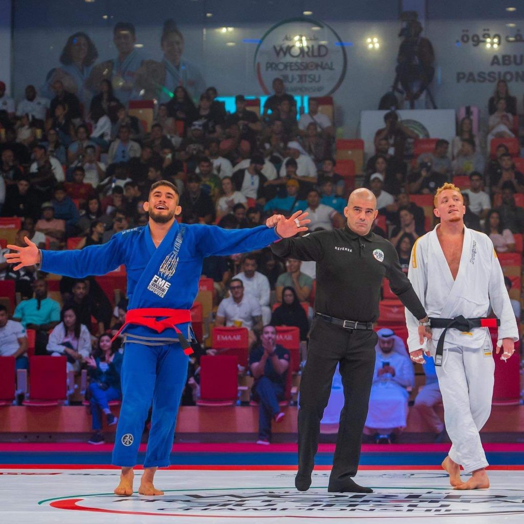 JIU-JÍTSU: Potiguar Lucas Protasio conquista seu 1º título mundial na faixa preta pela UAEJJF