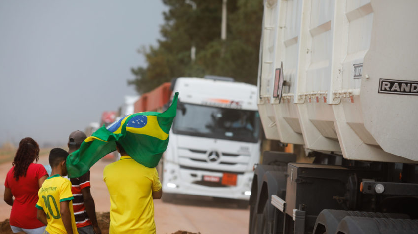 PRF registra bloqueio parcial em só uma rodovia federal