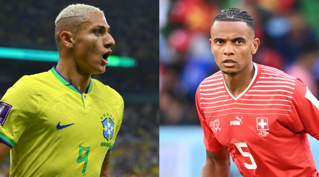 Brasil e Suíça disputam liderança do Grupo G na Copa do Mundo nesta segunda (28)