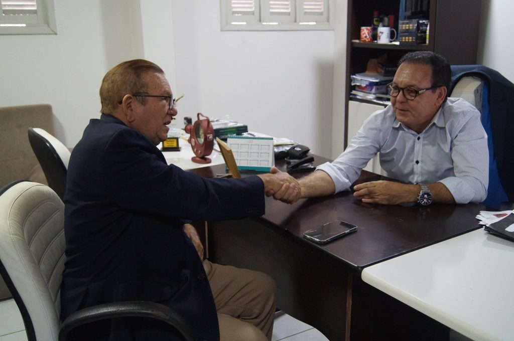 Secretário Jaime Calado visita as instalações da TV Futuro e dá entrevista sobre o novo parque tecnológico