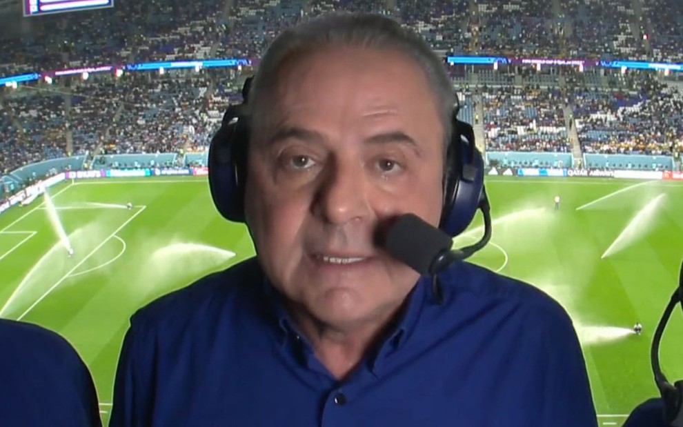 Globo afasta Luis Roberto às pressas e muda escala de narradores da Copa do Mundo