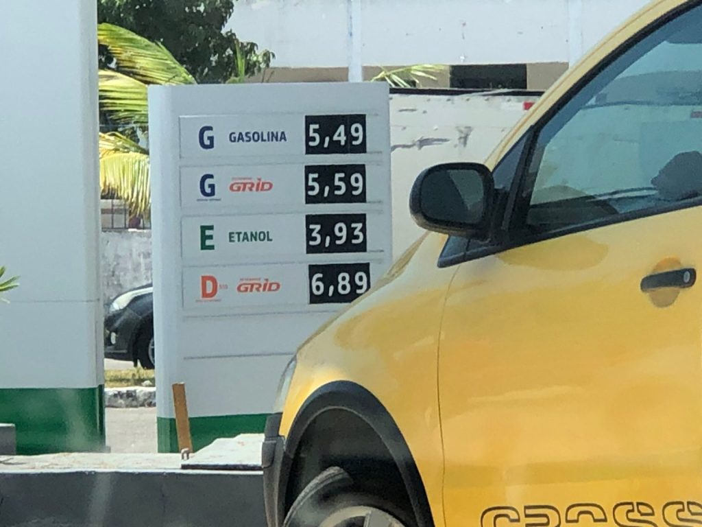 Preço da gasolina tem nova alta; RN está entre estados com o litro mais caro