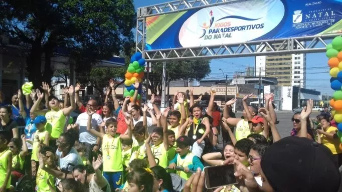 Prorrogadas inscrições para a Corrida Infantil dos IV jogos Paradesportivos de Natal