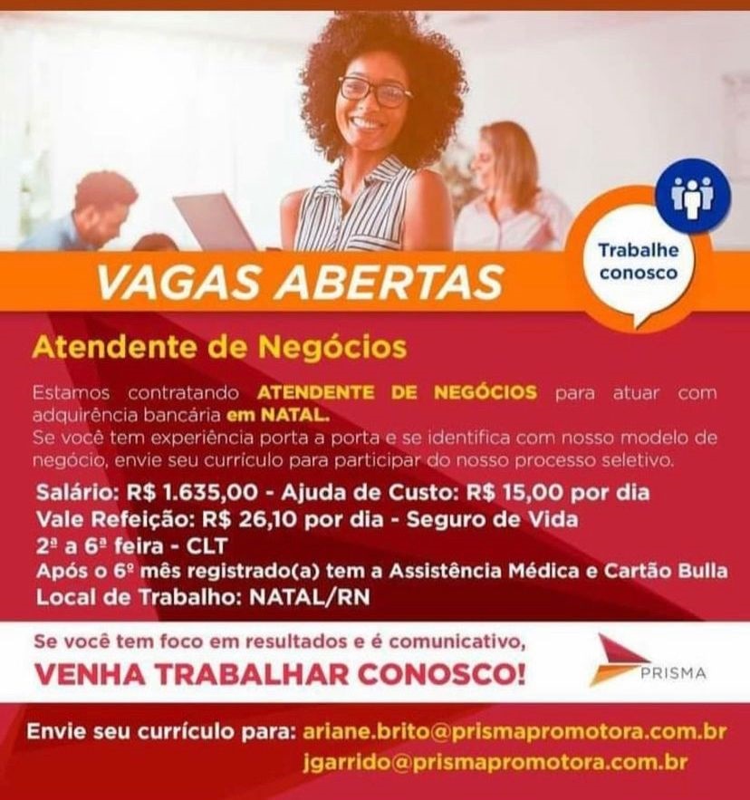Atendente de Negócios