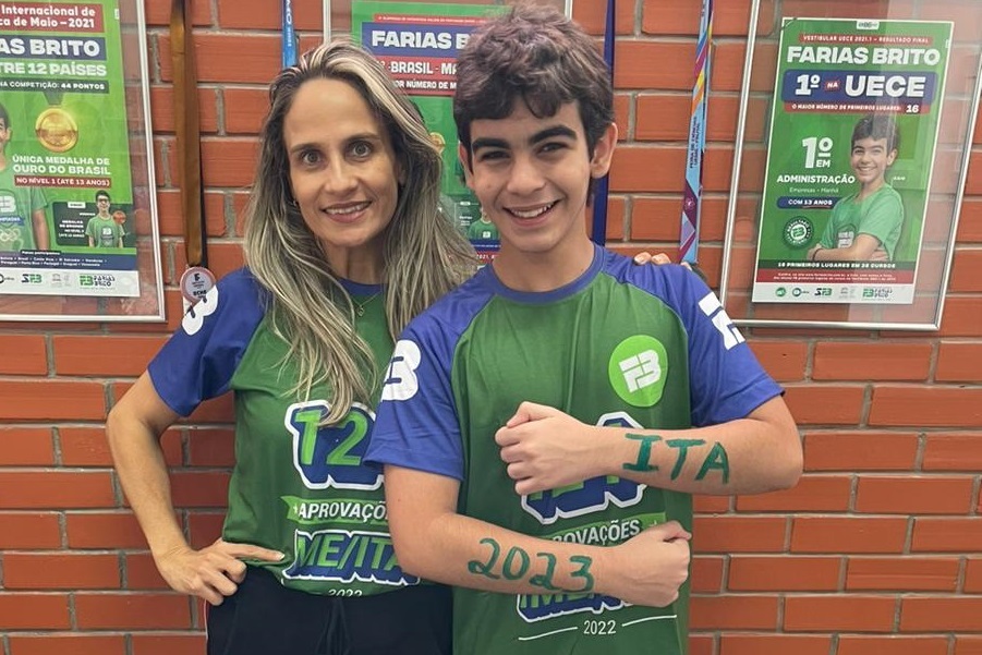 Nordestino de 14 anos é a pessoa mais nova a passar no ITA