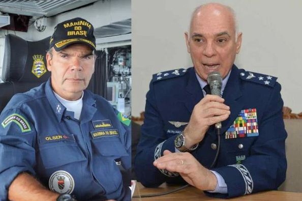 Bolsonaro nomeia novos comandantes da Aeronáutica e da Marinha