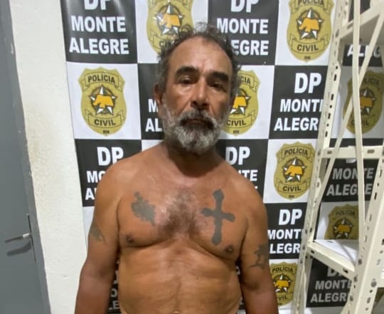 Idoso sentenciado por homicídio em Minas Gerais é preso no RN