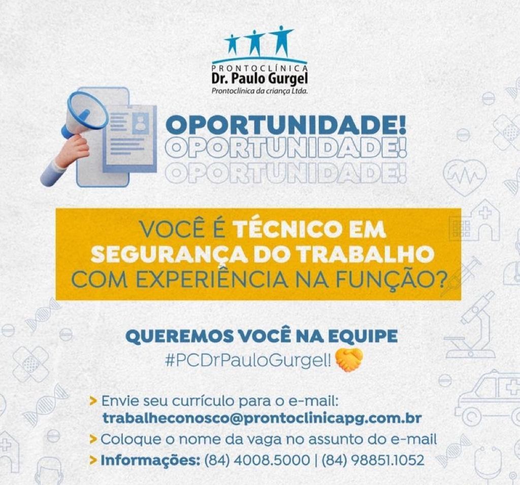 Técnico em Segurança do Trabalho