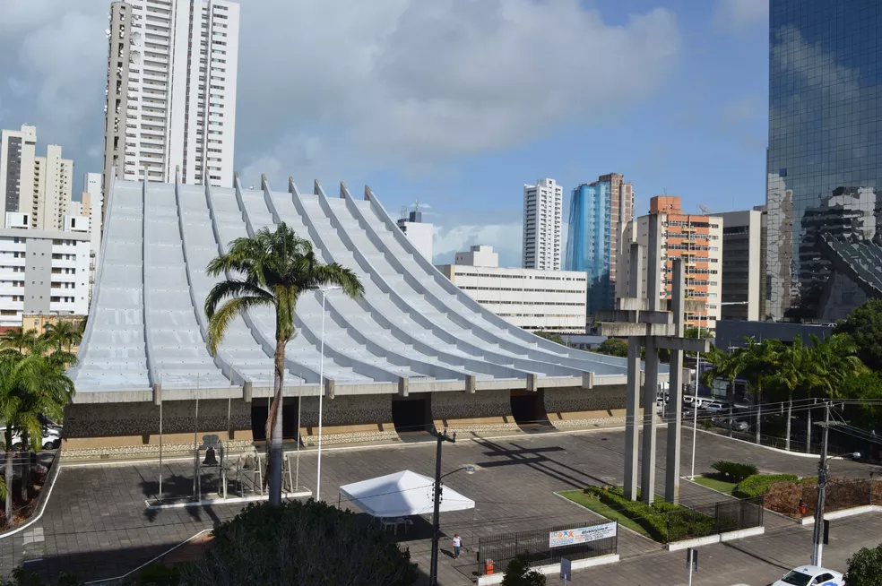 Catedral Metropolitana de Natal passa por revitalização com custo estimado de R$ 5 milhões; entenda etapas de obra