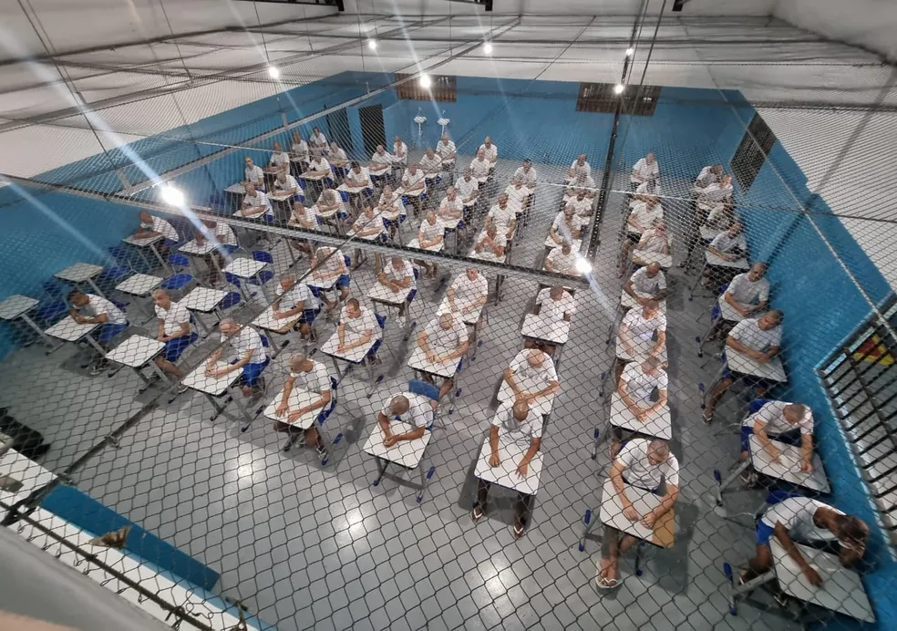 Mais de 1,3 mil internos do RN participam do 1º dia do Enem para pessoas privadas de liberdade
