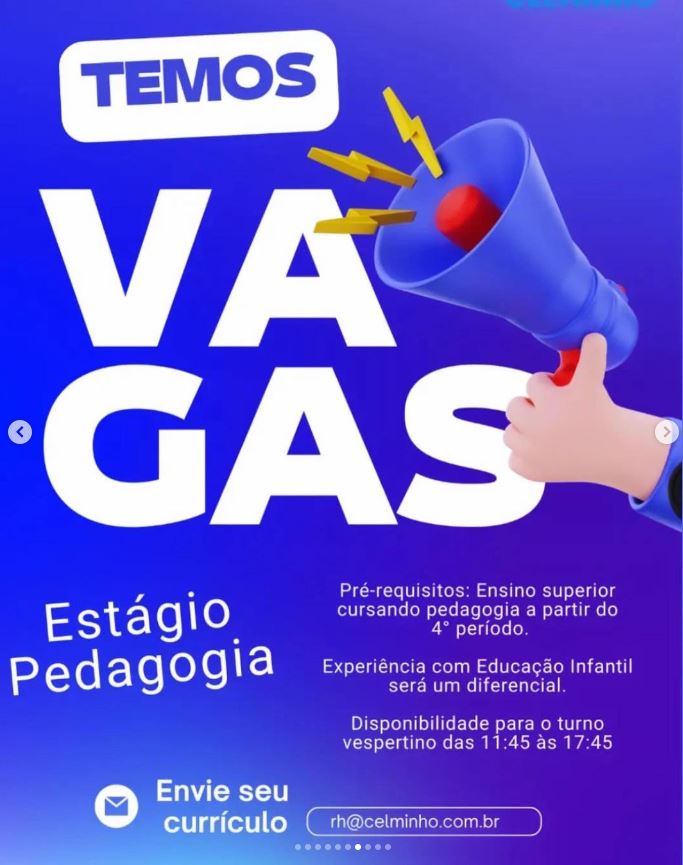 ESTÁGIO EM PEDAGOGIA