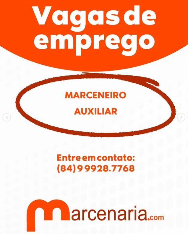 MARCENEIRO AUXILIAR