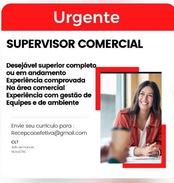 SUPERVISOR COMERCIAL