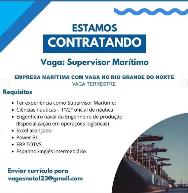 SUPERVISOR MARITIMO