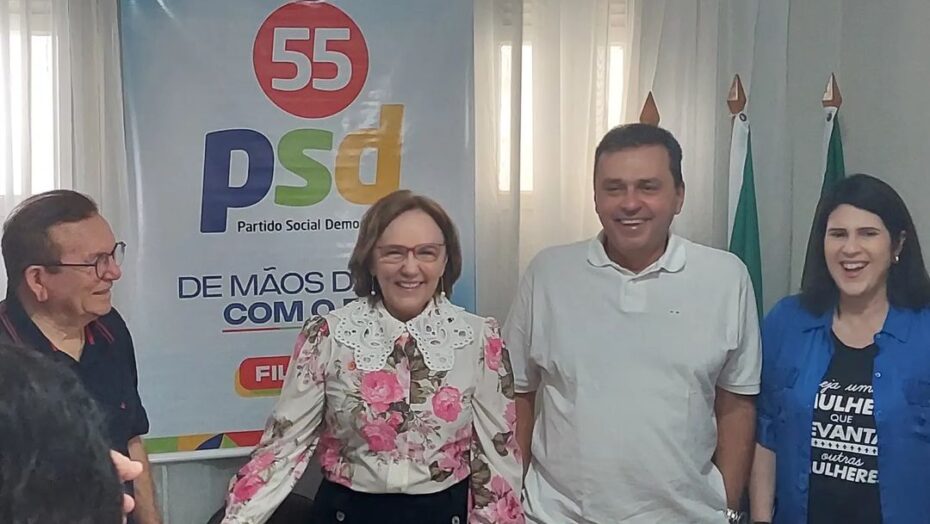 “Nunca perdi para prefeito”, diz Carlos Eduardo ao assinar filiação ao PSD