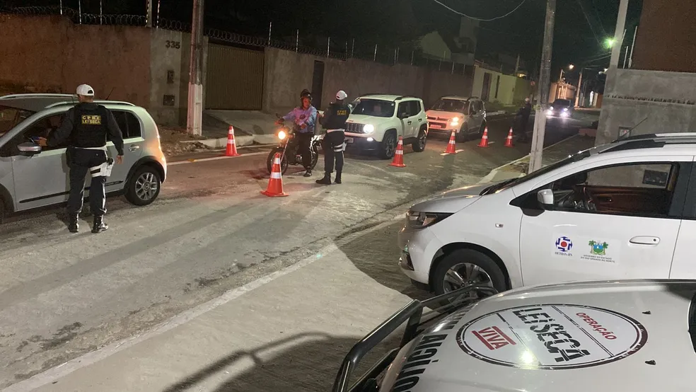 Cinco motoristas foram presos em operação da Lei Seca por embriaguez