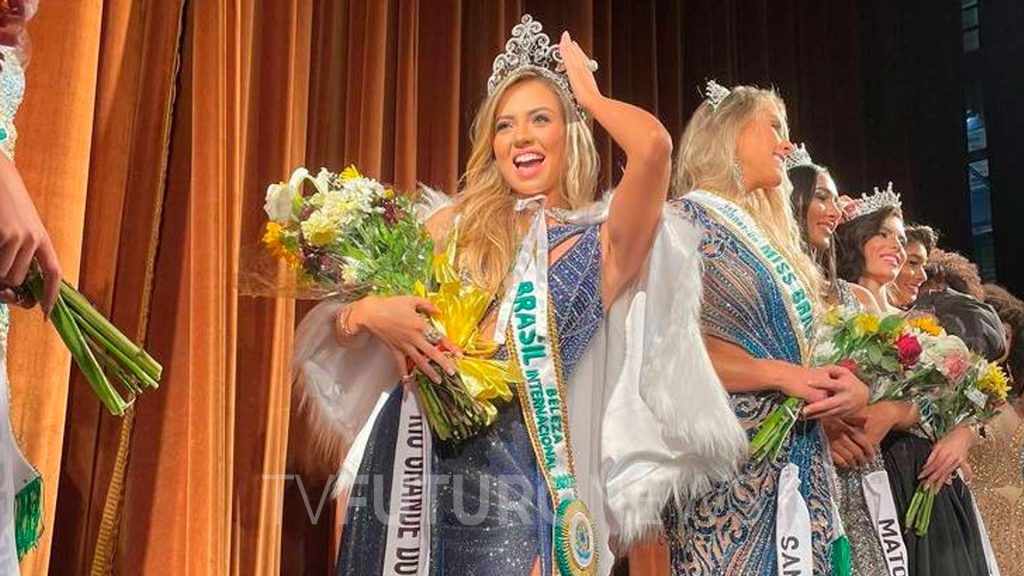 REPRESENTANTE DO RN É COROADA COMO MISS BELEZA INTERNACIONAL