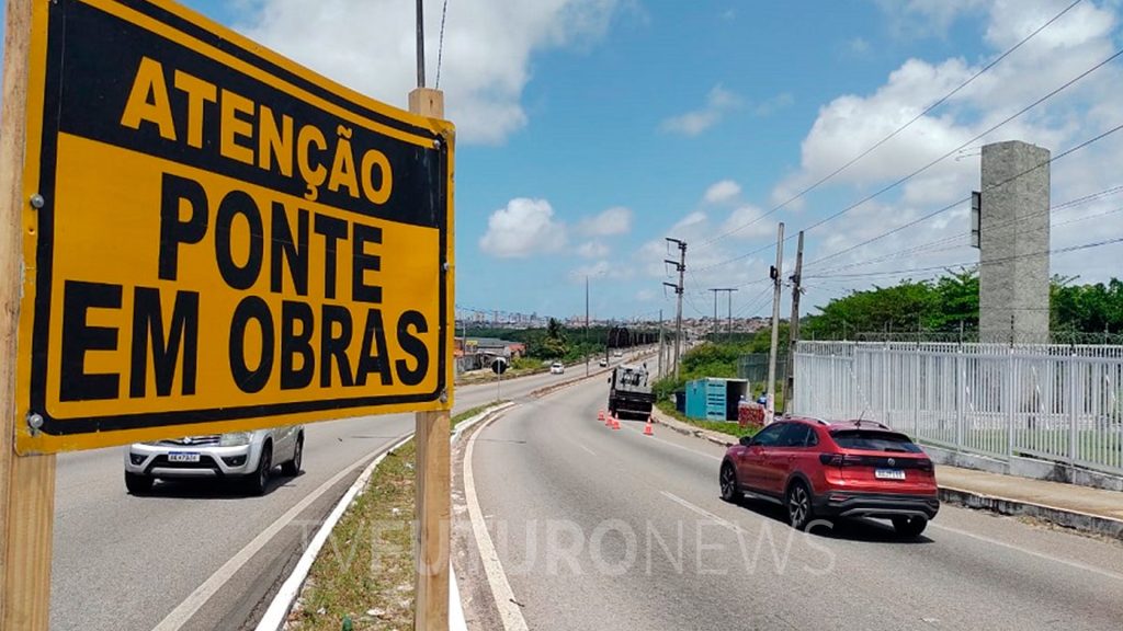 COMEÇOU HOJE A INTERDIÇÃO DE PELO MENOS 1 ANO PARA OBRAS DE MANUTENÇÃO NA PONTE DE IGAPÓ