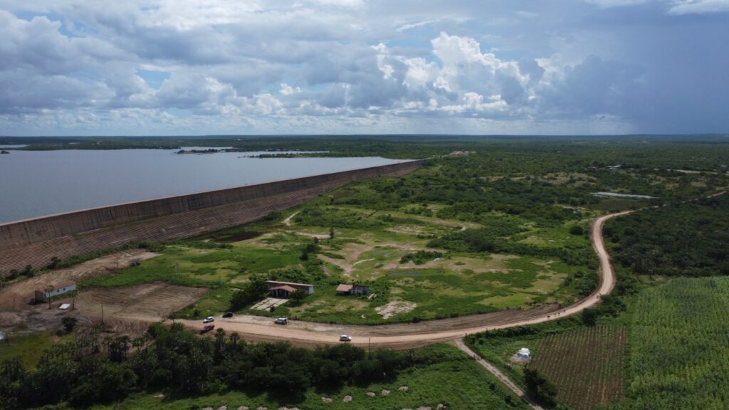 Barragem Umari está com 95,36% da sua capacidade total