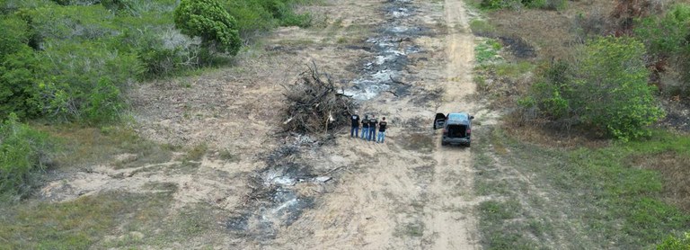 PF investiga desmatamento em área de proteção ambiental no interior do RN